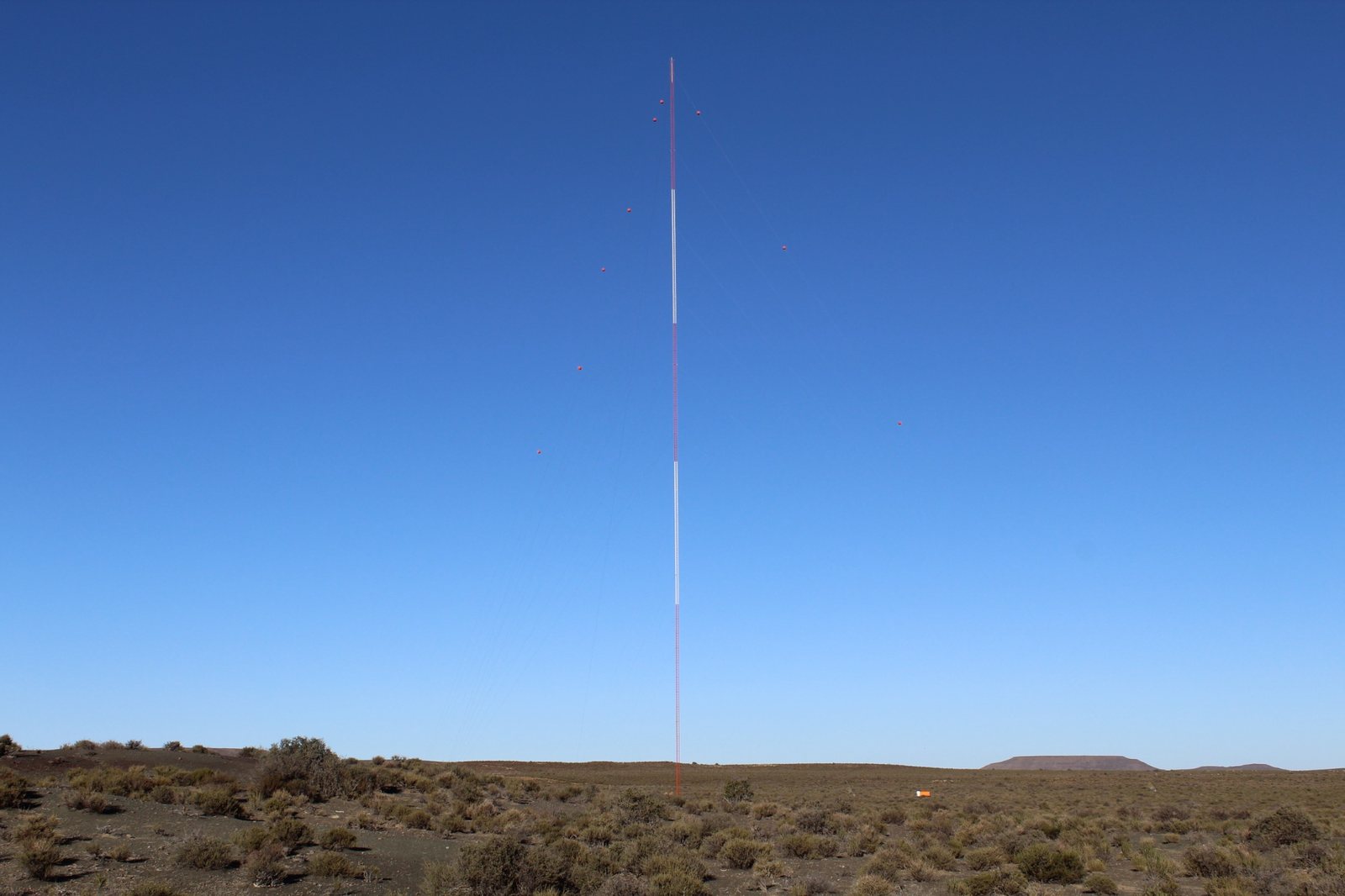 N600 guyed mast