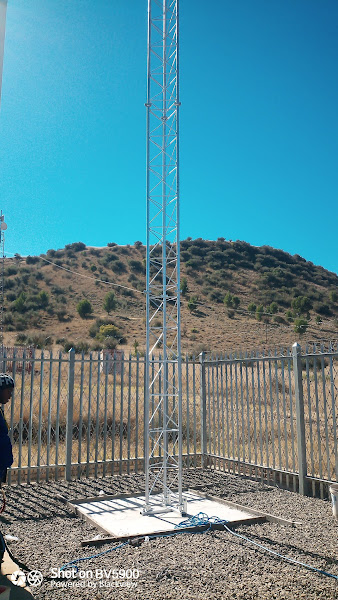 RTS foundation cage and mast installation for WiFi tower