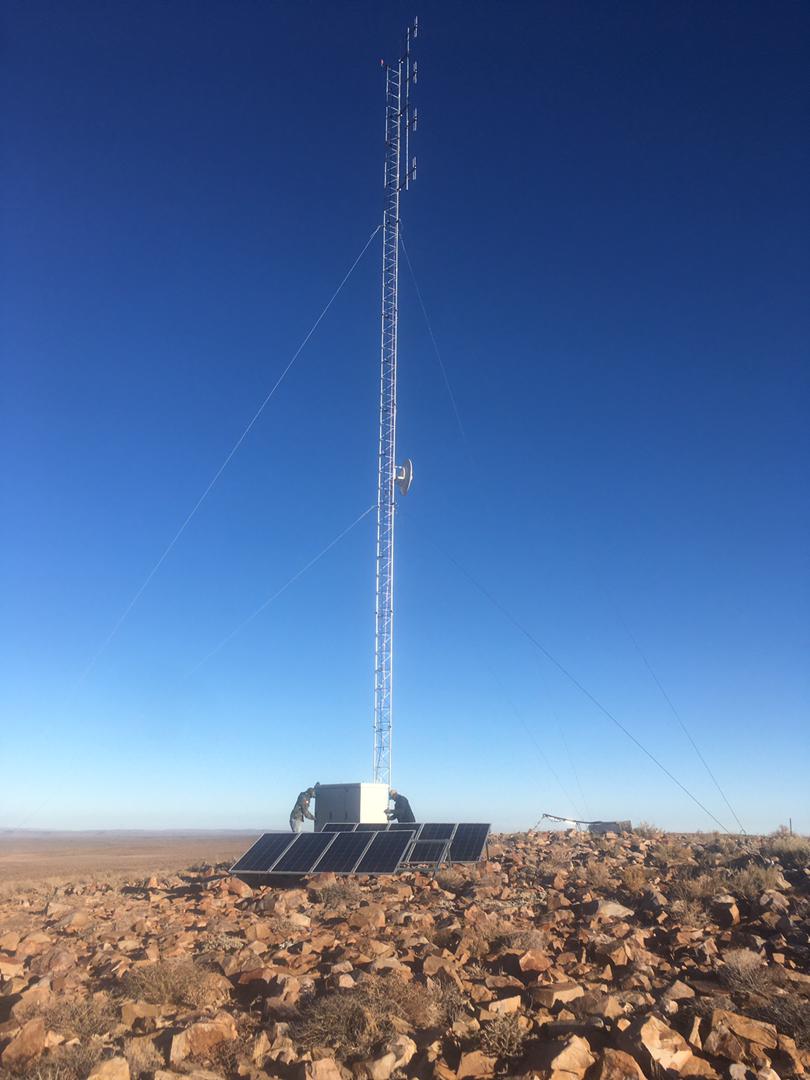 RTS tower for WiFi and CCTV backhaul