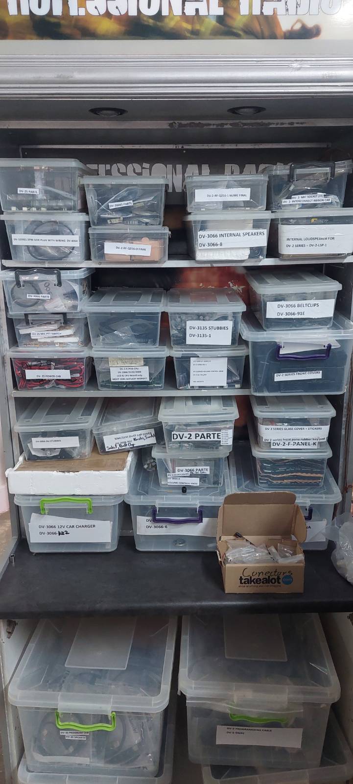 RTS radio repair parts