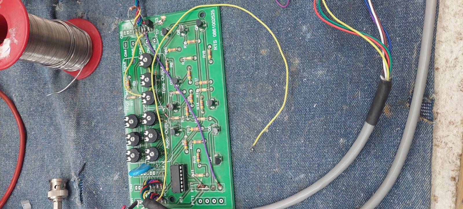 RTS repeater control board