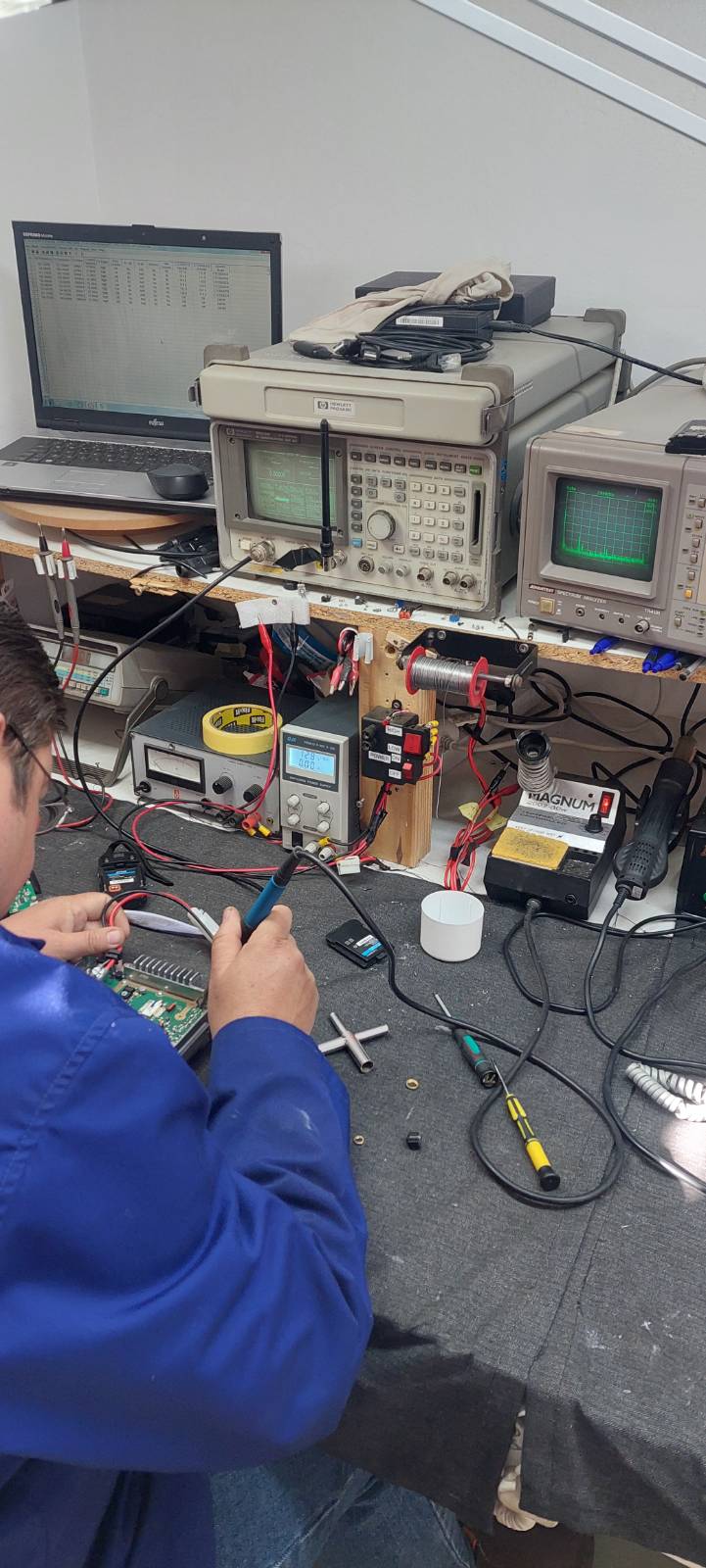 RTS radio repair bench