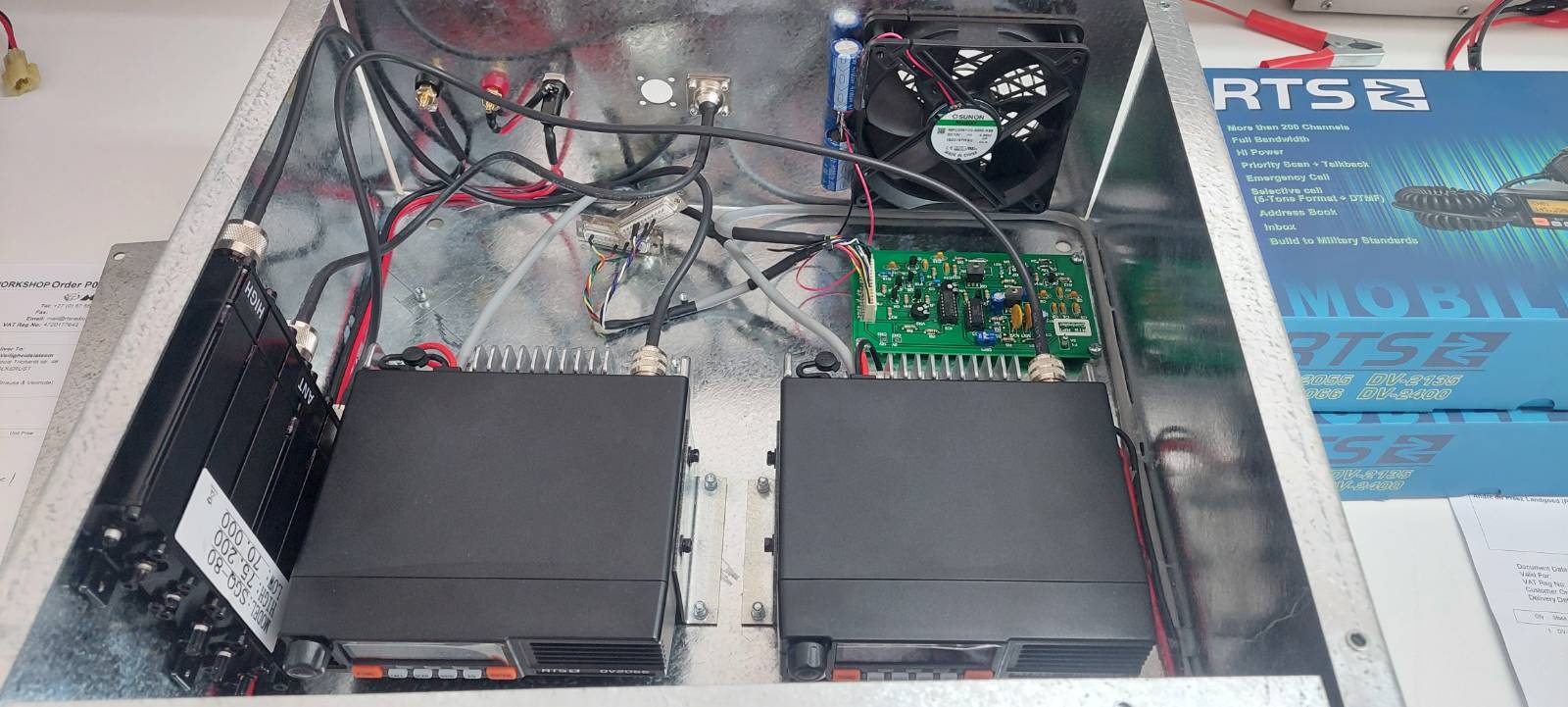 RTS repeater assembly