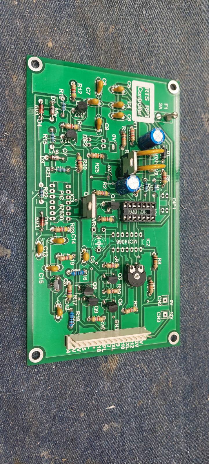 RTS repeater electronics